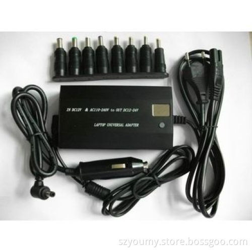 100W Universal Laptop Charger Portable 3-in-1 for LCD Monitor and Notebook